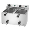 Friteuse SNACK IV Plus Bartscher | Dubbel tank, 190°C optimal