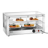 Bartscher 6200 2EK heated display case - Maintains temperature up to 90°C