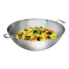 Sauteuse wok professionnelle Bartscher - Acier inoxydable - 22L