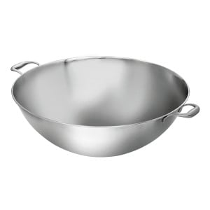 Ammattimainen Bartscher wok-pannu - Ruostumaton teräs - 22L