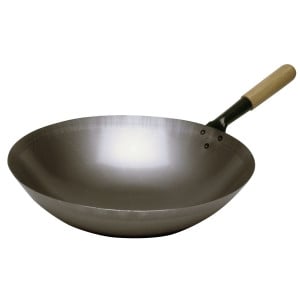 Bartscher Steel Wok Pan 360mm - Professional & versatile