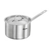 Professional Bartscher E3L-SG1 stainless steel casserole for induction