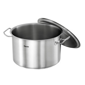 Professional Bartscher 16L stainless steel stockpot