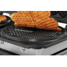 Professional waffle maker Bartscher 2HW211 - Heart waffles in stainless steel