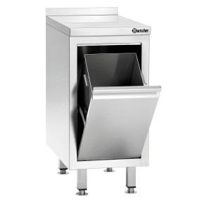 700A1 Bartscher trash can holder: practical, aesthetic, and durable.