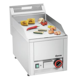 Plancha GPL 320E-G Bartscher: Slät kromplatta och effekt 3000W