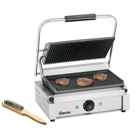 Grillkontakt Panini 1R Bartscher - Professionell och krispig Panini