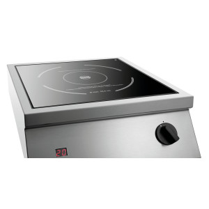 Professional induction hob Bartscher ITH 35-265 - Power 3500W and 20 levels - Stainless steel