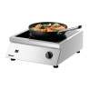 Professional induction hob Bartscher ITH 35-265 - Power 3500W and 20 levels - Stainless steel