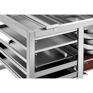 Support Silversteam 6040 Bartscher : Organisation et Productivité Cuisine