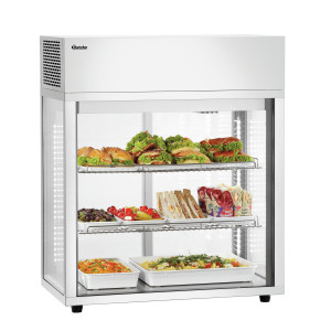 Presentationsfat 40W-150x190 i vit melamin av Bartscher