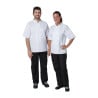 Veste De Cuisine Mixte Blanche À Manches Courtes Vegas - Taille Xs - Whites Chefs Clothing - Fourniresto