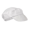 Bakarmössa i vitt bomullstyg - One size - Whites Chefs Clothing - Fourniresto