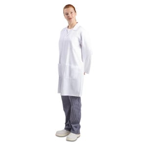 Blus Mixte Vit - Storlek L - Whites Chefs Clothing - Fourniresto