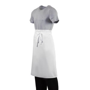 Standard valkoinen esiliina 914 x 762 mm - Whites Chefs Clothing - Fourniresto