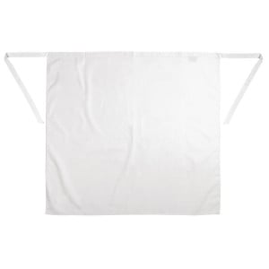 Standard valkoinen esiliina 914 x 762 mm - Whites Chefs Clothing - Fourniresto