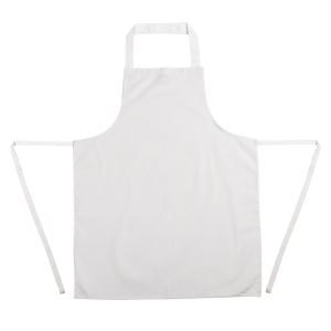 Förkläde med ficka Vit 711 x 656 mm - Whites Chefs Clothing - Fourniresto