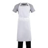 Esiliina Bavette Valkoinen - Koko XL 915 x 1066 mm - Whites Chefs Clothing - Fourniresto