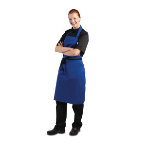 Tablier Bavette Sininen Kuningas 710 X 970 Mm - Whites Chefs Clothing - Fourniresto