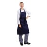 Esiliina Bavette Sininen 710 X 970 mm - Whites Chefs Clothing - Fourniresto