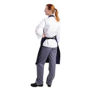 Förkläde med ficka Marinblå 710 x 970 mm - Whites Chefs Clothing - Fourniresto