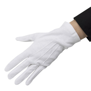 Gants De Service Blancs Pour Homme - Taille L/Xl - FourniResto - Fourniresto