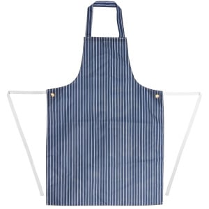 Esiliina Bavette Vettähylkivä Raidallinen Sininen Ja Valkoinen 1016 X 711 Mm - Whites Chefs Clothing - Fourniresto