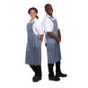 Esiliina Bavette Vettähylkivä Raidallinen Sininen Ja Valkoinen 1016 X 711 Mm - Whites Chefs Clothing - Fourniresto