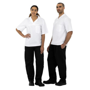 Pantalon De Cuisine Mixte Noir Vegas - Taille M - Whites Chefs Clothing - Fourniresto