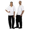 Köksbyxor Unisex Svart Vegas - Storlek S - Whites Chefs Clothing - Fourniresto