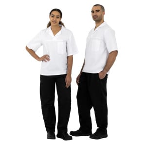 Unisex Black Vegas Kitchen Pants - Size XXL - Whites Chefs Clothing - Fourniresto