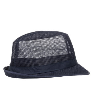 Hattu Trilby Sininen Meri Ristikolla - Koko L 590 mm - FourniResto - Fourniresto