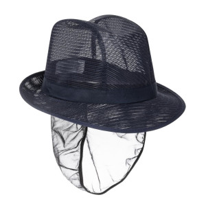 Hattu Trilby Sininen Meri Ristikolla - Koko L 590 mm - FourniResto - Fourniresto