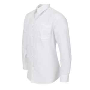 Chemise Mixte Blanche À Manches Longues Uniform Works - Taille S - Chef Works - Fourniresto