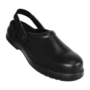 Mixed Black Safety Clogs - Size 36 - Lites Safety Footwear - Fourniresto