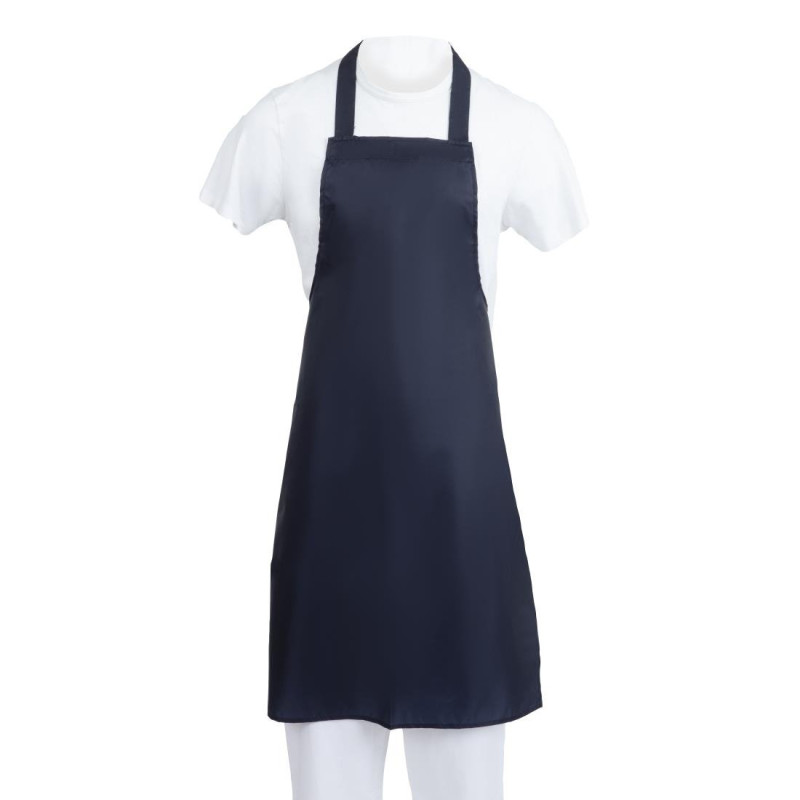 Förkläde med ficka Vattenavvisande Blå 1016 x 711 mm - Whites Chefs Clothing - Fourniresto