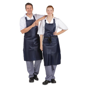 Esiliina Bavette Vettähylkivä Sininen 1016 x 711 mm - Whites Chefs Clothing - Fourniresto