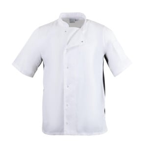 Keittiöpaita Unisex Valkoinen Nevada - Koko L - Whites Chefs Clothing - Fourniresto