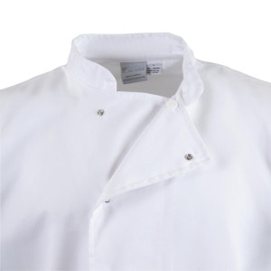 White Nevada Unisex Kitchen Jacket - Size M - Whites Chefs Clothing - Fourniresto