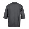 Veste De Cuisine Mixte Grise - Taille L - Chef Works - Fourniresto