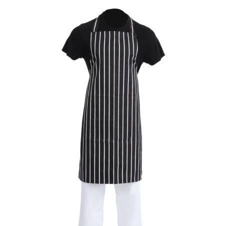 Ficka i svart och vitt 760 x 970 mm - Whites Chefs Clothing - Fourniresto