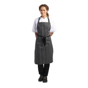 Ficka i svart och vitt 760 x 970 mm - Whites Chefs Clothing - Fourniresto