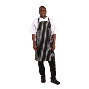 Ficka i svart och vitt 760 x 970 mm - Whites Chefs Clothing - Fourniresto