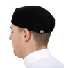 Total Black Kitchen Skull Cap - Chef Works - Fourniresto