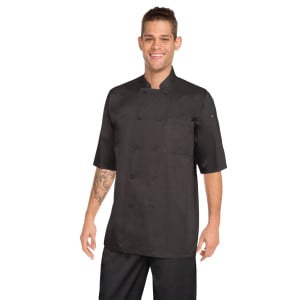 Unisex Black Cool Vent Montreal Chef Jacket - Size XL - Chef Works - Fourniresto