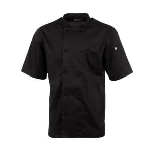 Veste De Cuisine Mixte Noire Cool Vent Montreal - Taille Xxl - Chef Works - Fourniresto