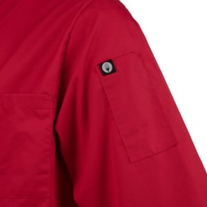 Unisex Red Kitchen Jacket - Size L - Chef Works - Fourniresto