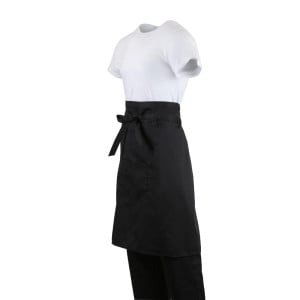 Tarjoilijan musta standardiessu 1000 x 700 mm - Whites Chefs Clothing - Fourniresto