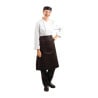 Tarjoilijan musta standardiessu 1000 x 700 mm - Whites Chefs Clothing - Fourniresto