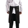 Tablier De Serveur Standard Noir 1000 X 700 Mm - Whites Chefs Clothing - Fourniresto